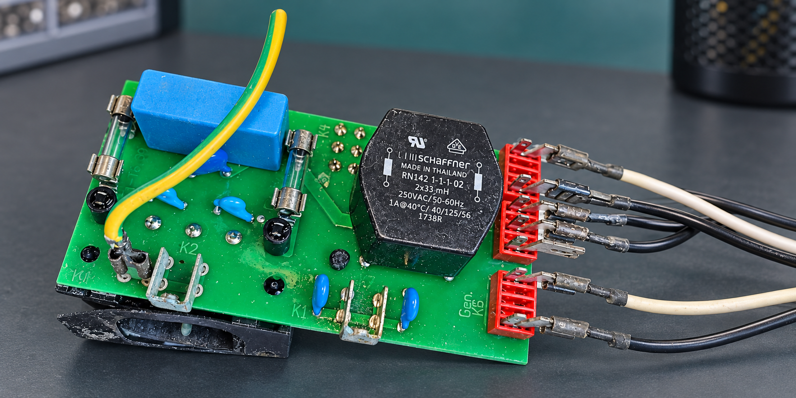 Medical Ultrasonic Cleaner Input Filter Board Repair
